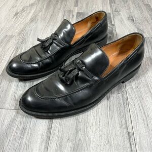 GUCCI - TASSLE BLACK LEATHER LOAFERS TOM FORD ERA